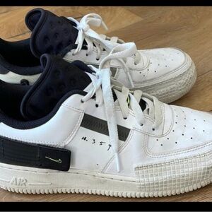 Air force one nike boys shoes size 4.5 youth